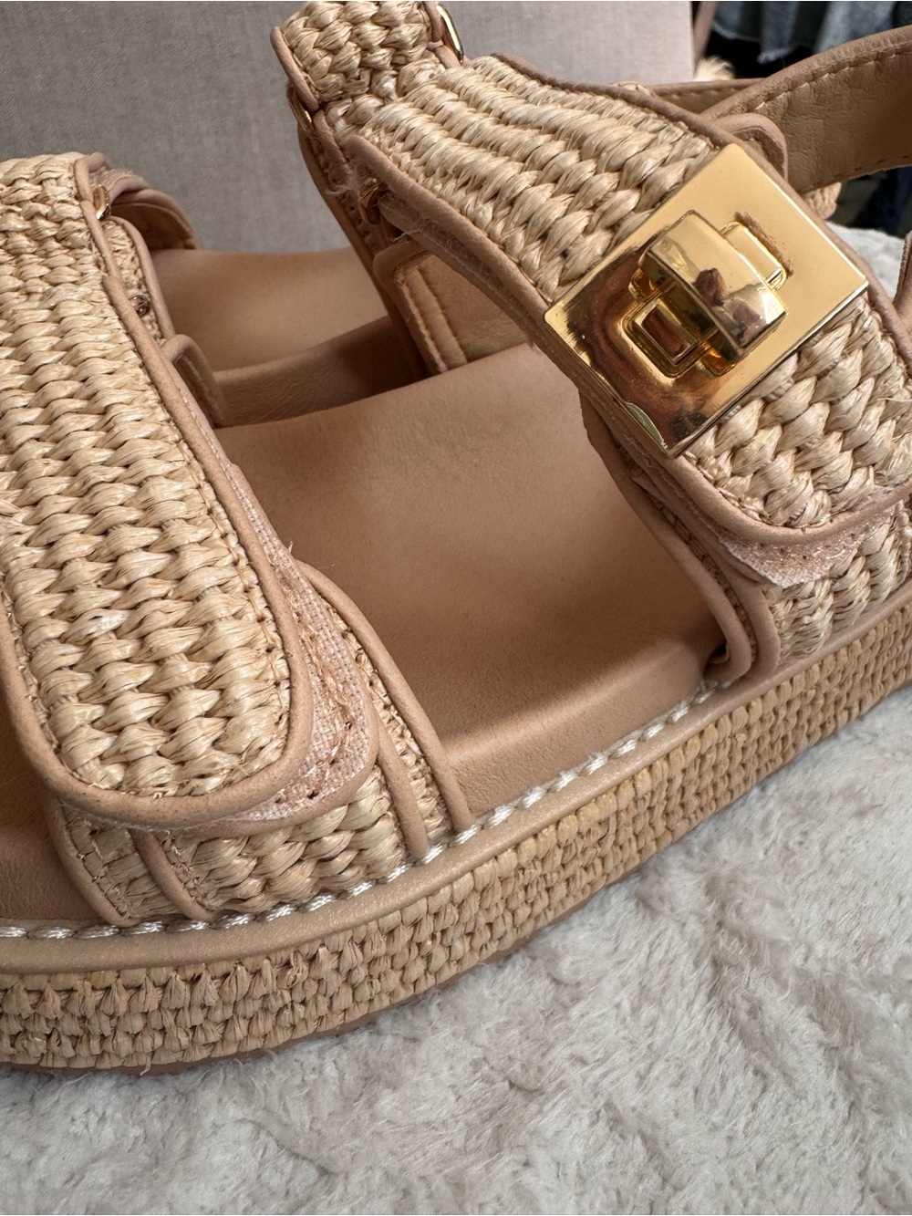 Steve Madden Bigmona - Natural Raffia